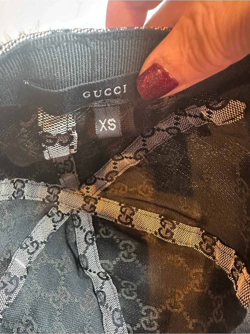 Gucci GG Logo baseball cap